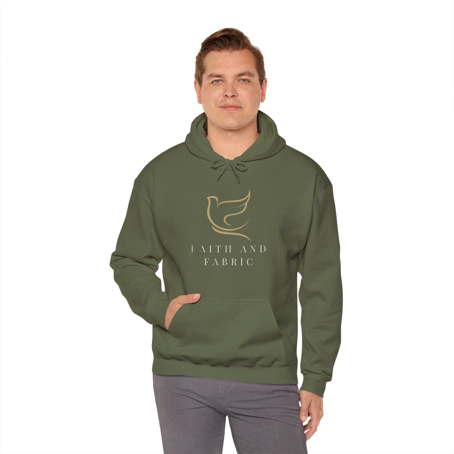 Faith And Fabric Hooded Sweatshirt