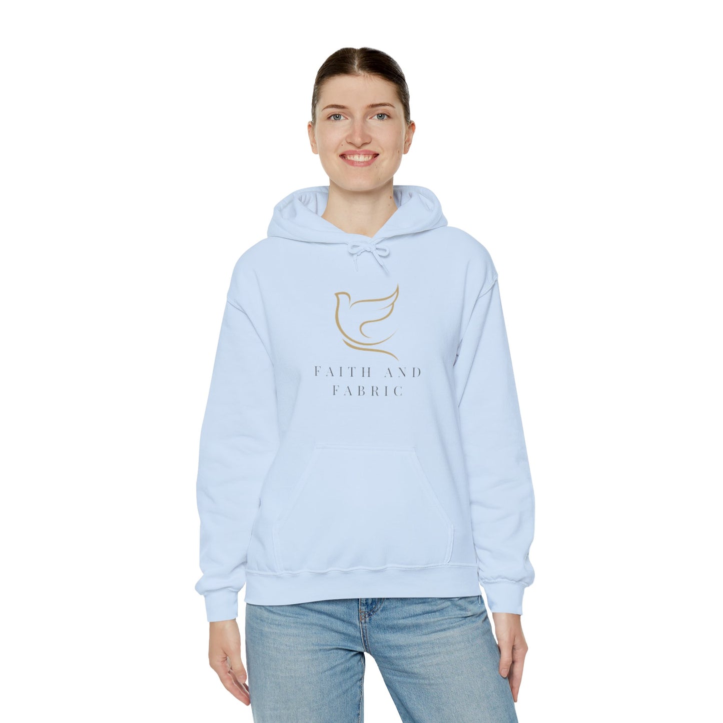 Faith And Fabric Hooded Sweatshirt