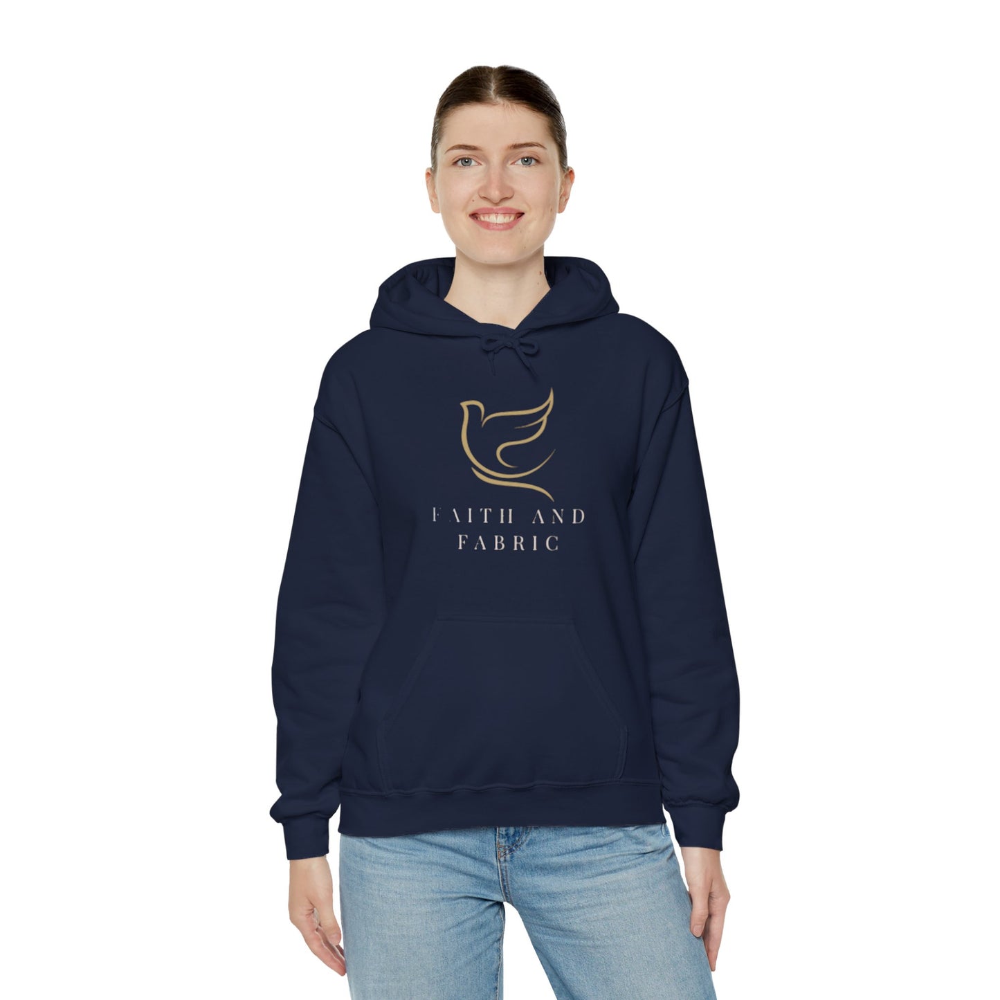 Faith And Fabric Hooded Sweatshirt