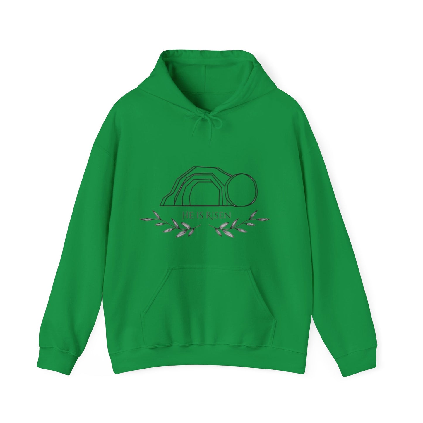 He Is Risen Hooded Sweatshirt