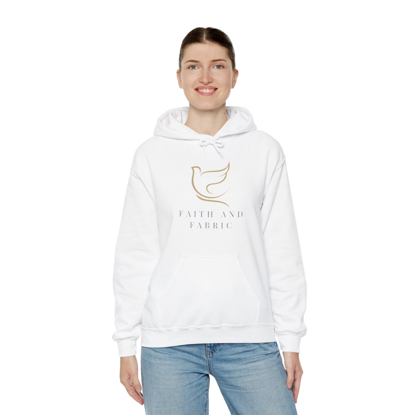 Faith And Fabric Hooded Sweatshirt