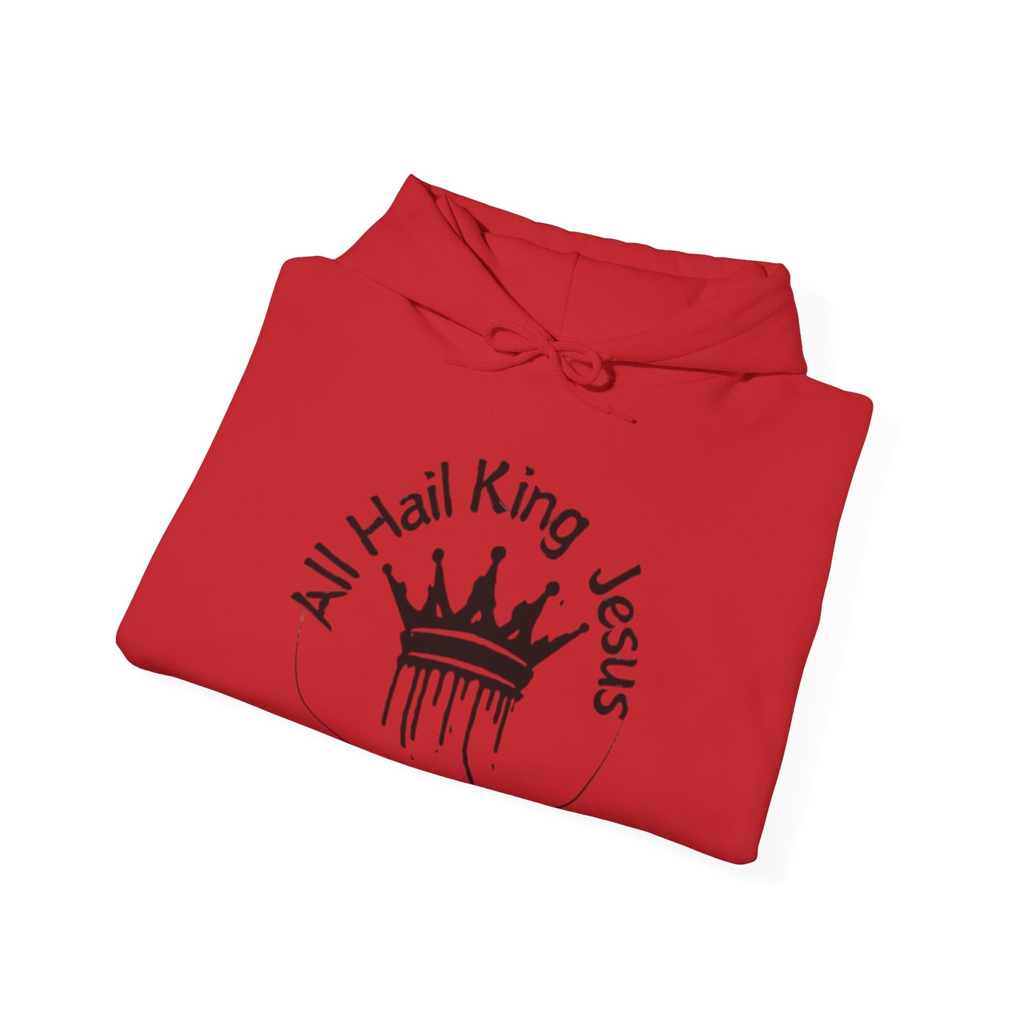 All Hail King Jesus Hooded Sweatshirt