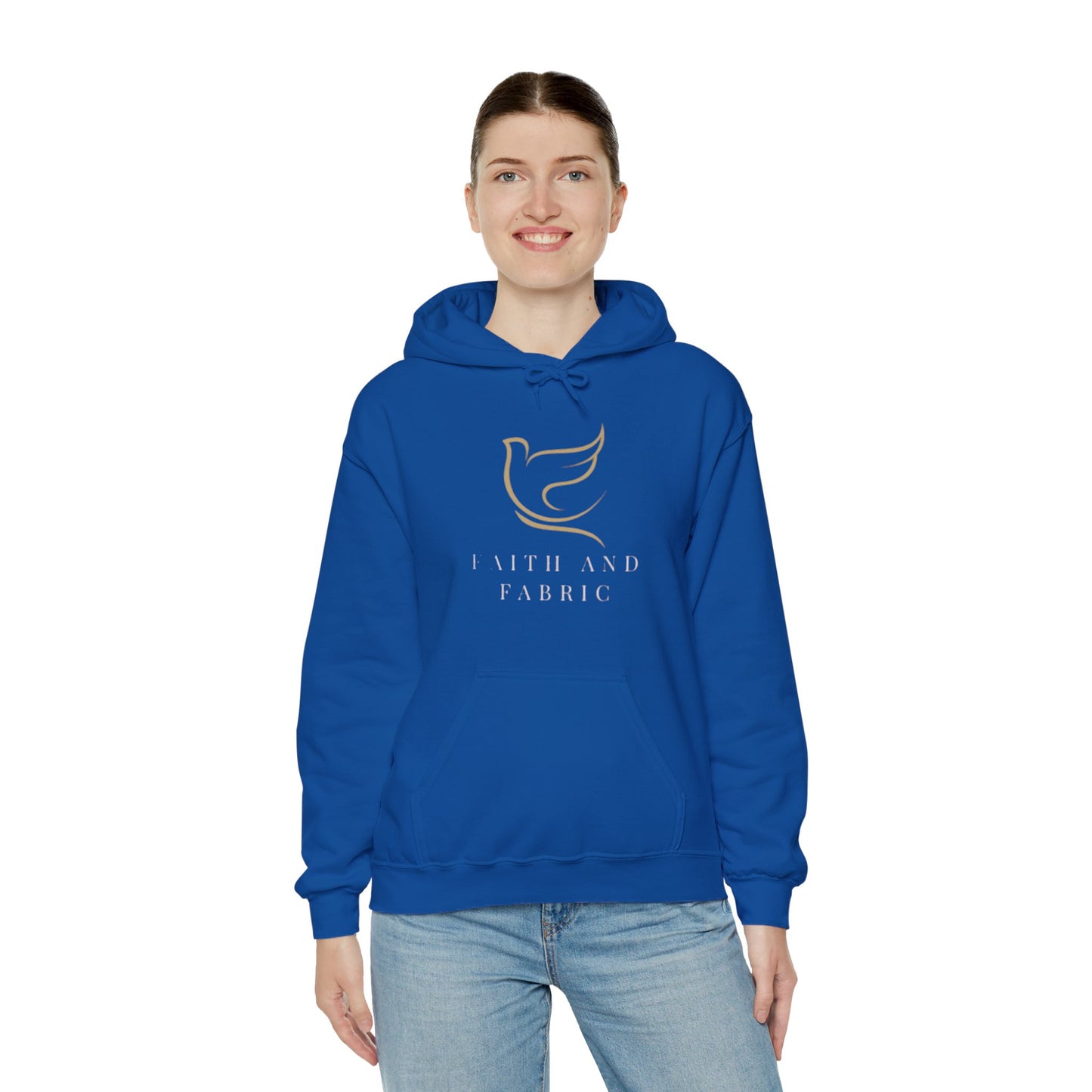 Faith And Fabric Hooded Sweatshirt