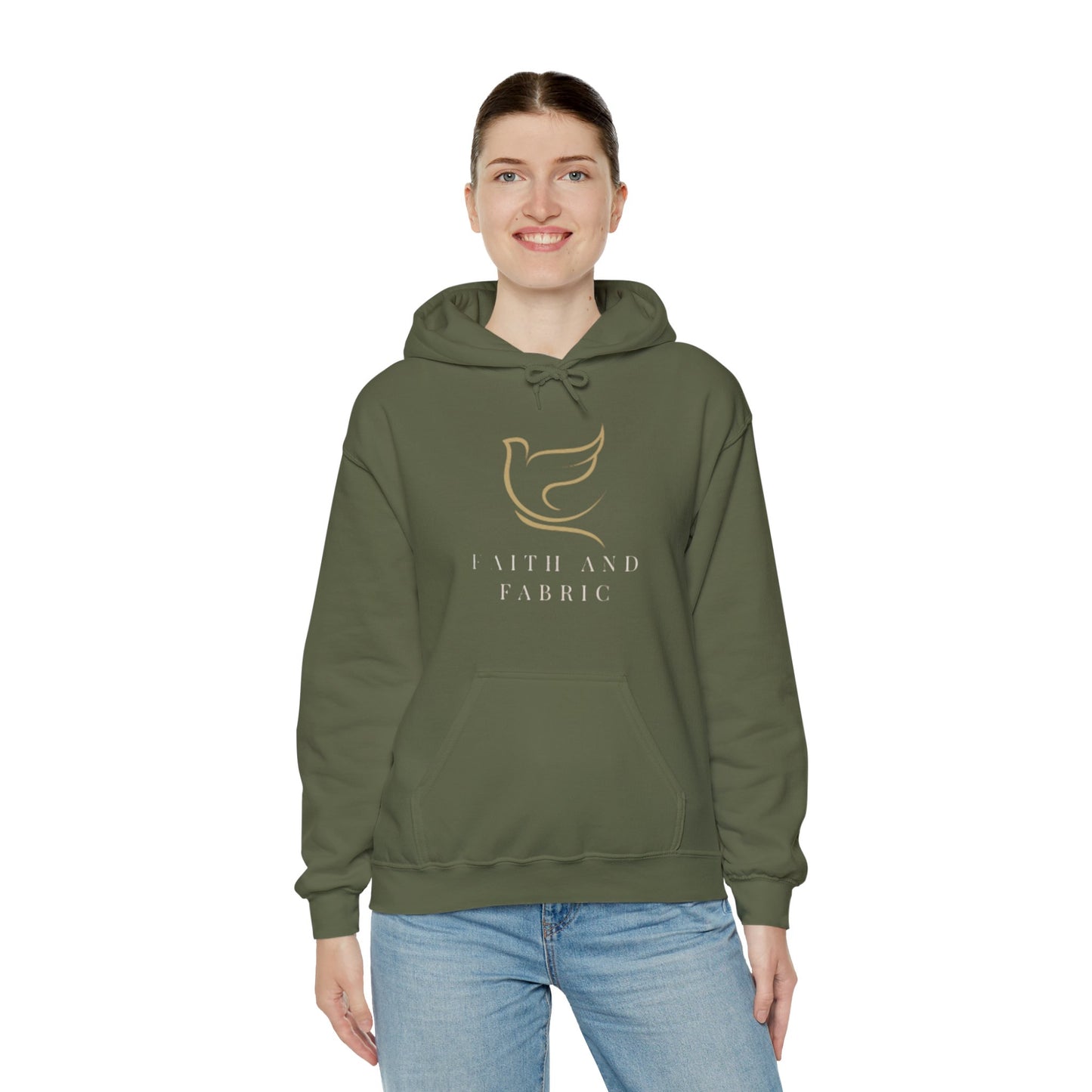 Faith And Fabric Hooded Sweatshirt