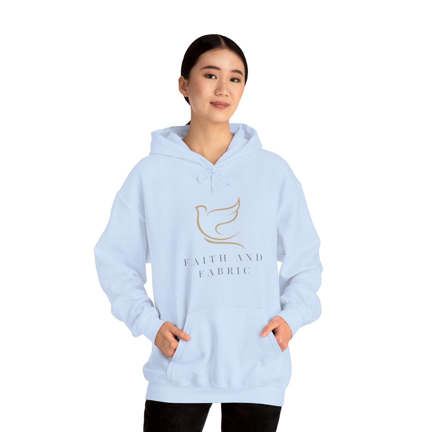 Faith And Fabric Hooded Sweatshirt