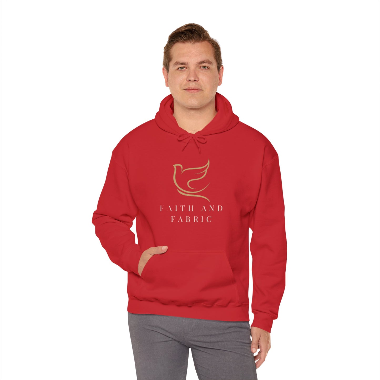 Faith And Fabric Hooded Sweatshirt