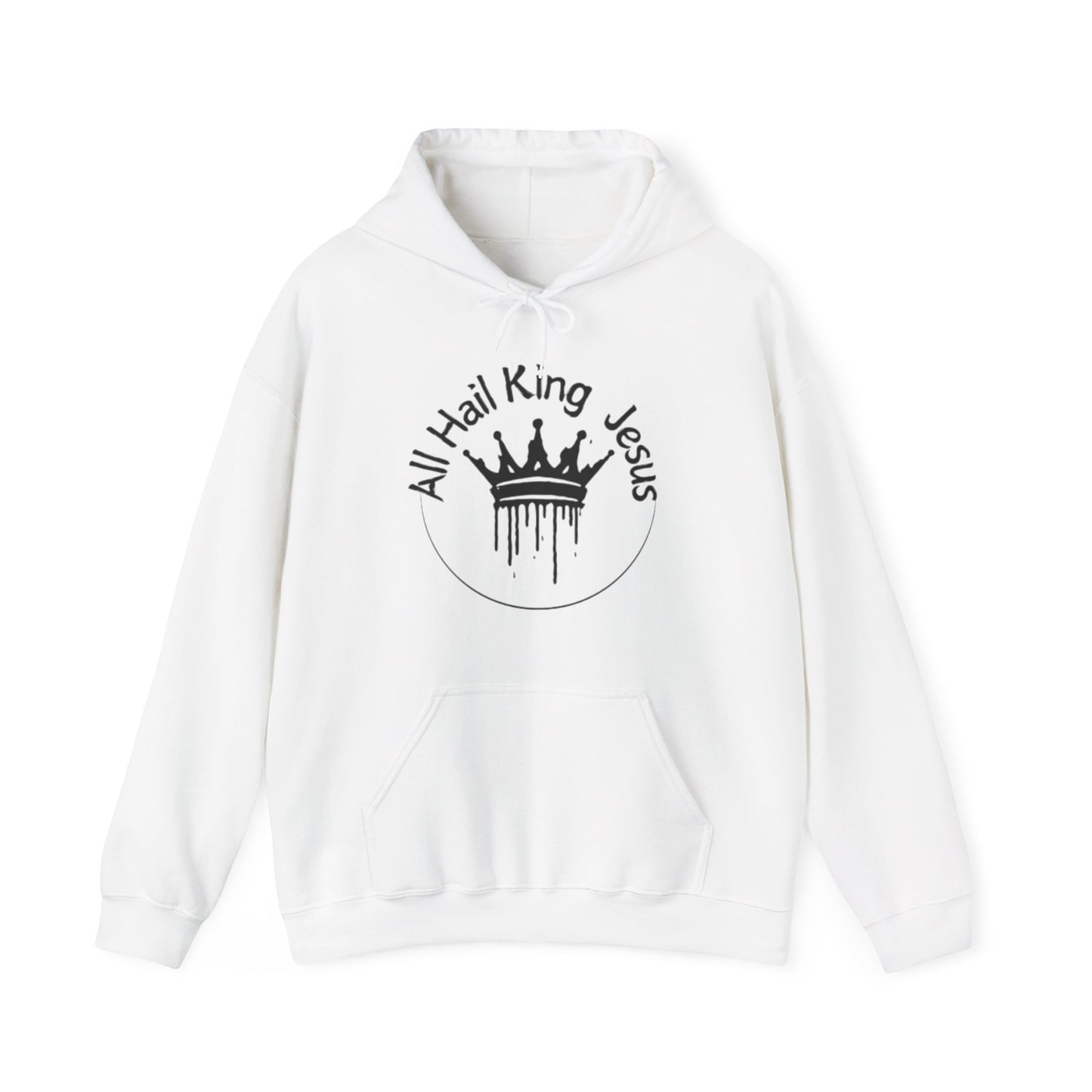 All Hail King Jesus Hooded Sweatshirt