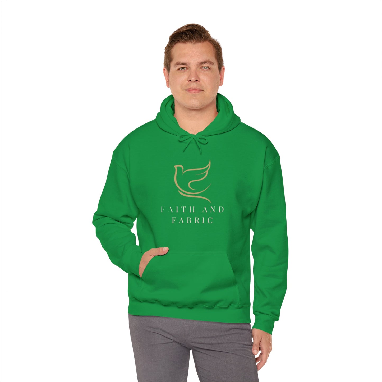Faith And Fabric Hooded Sweatshirt