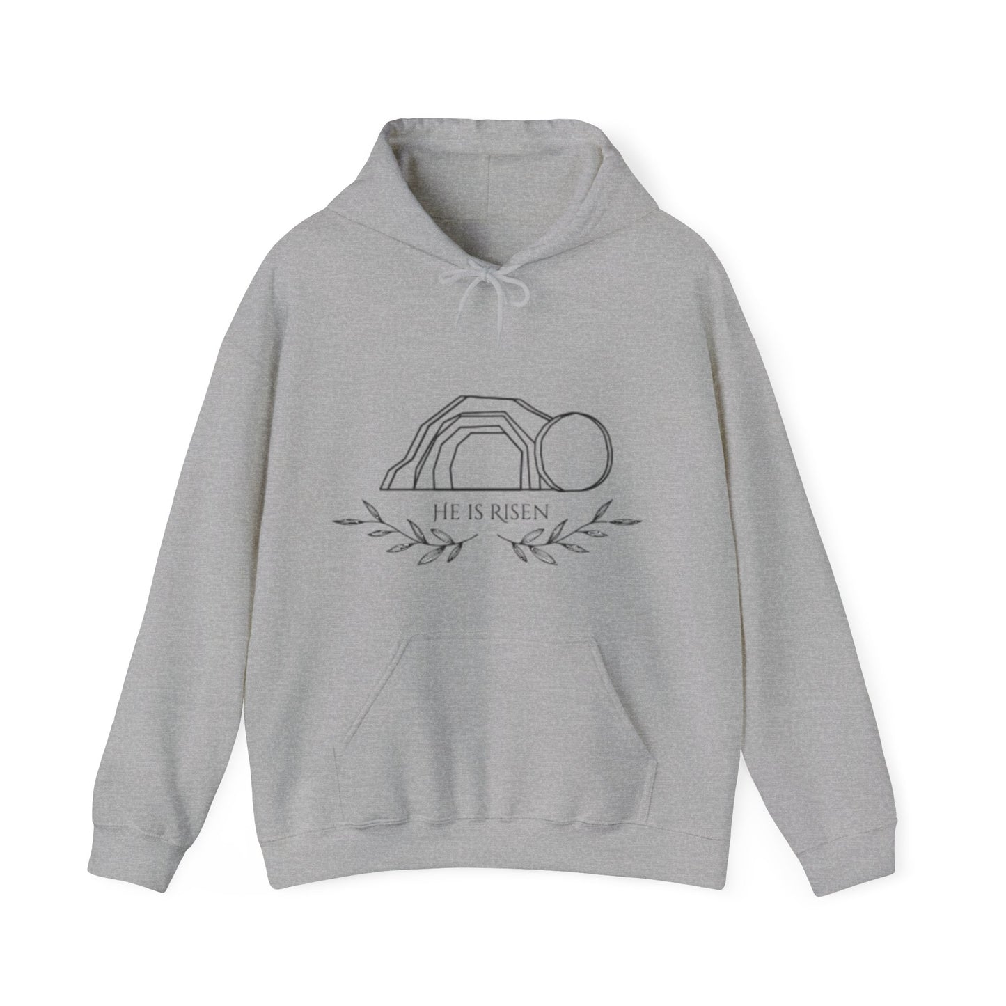 He Is Risen Hooded Sweatshirt