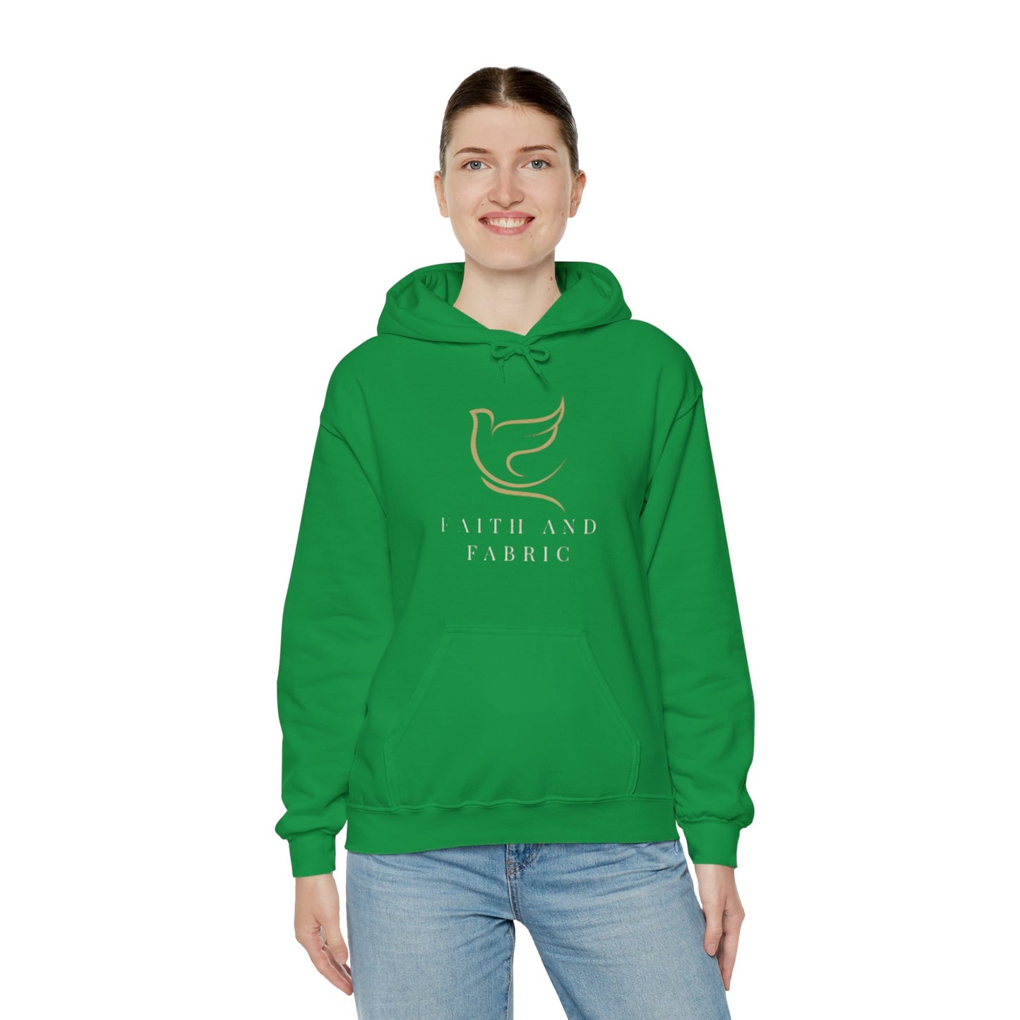 Faith And Fabric Hooded Sweatshirt