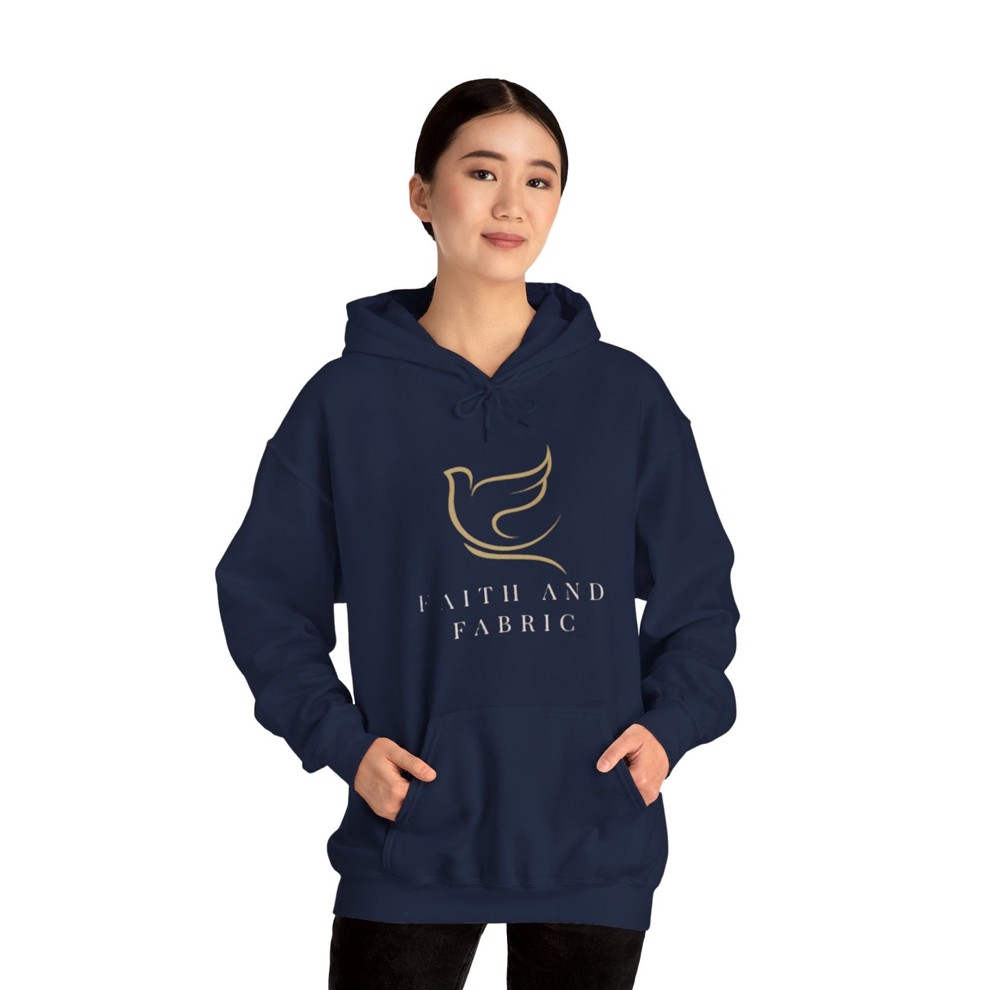 Faith And Fabric Hooded Sweatshirt