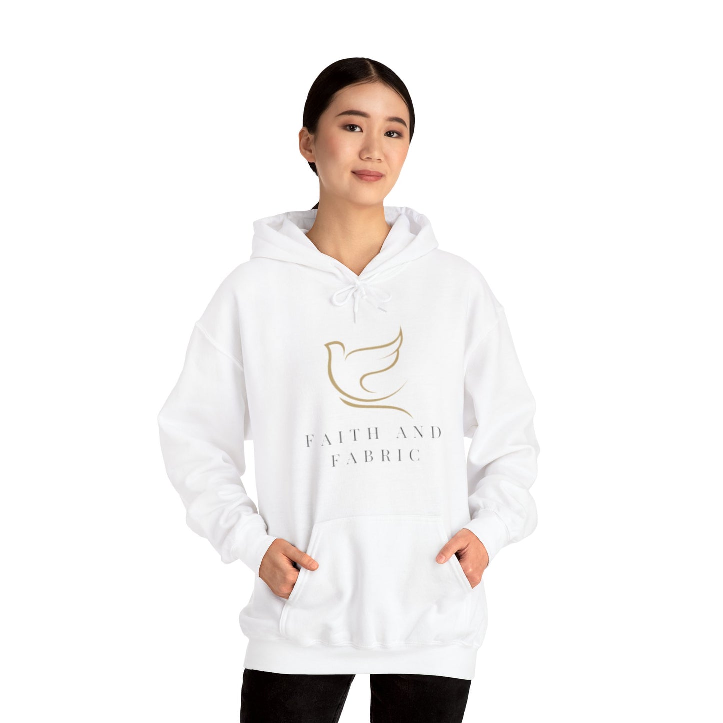 Faith And Fabric Hooded Sweatshirt