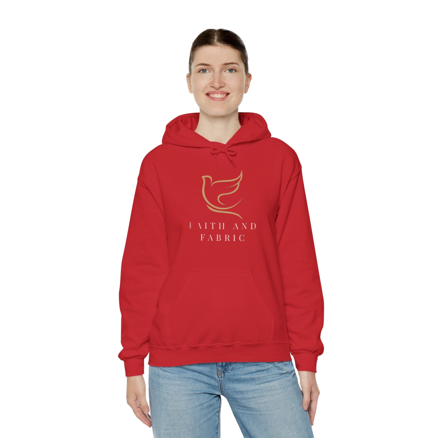 Faith And Fabric Hooded Sweatshirt