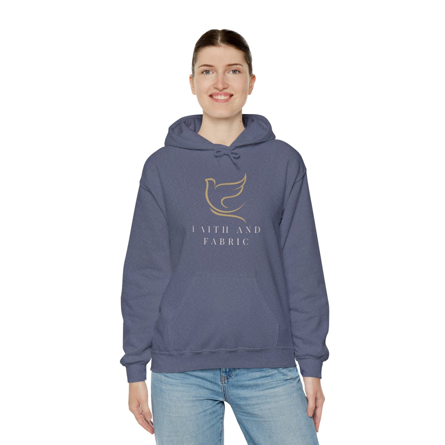 Faith And Fabric Hooded Sweatshirt