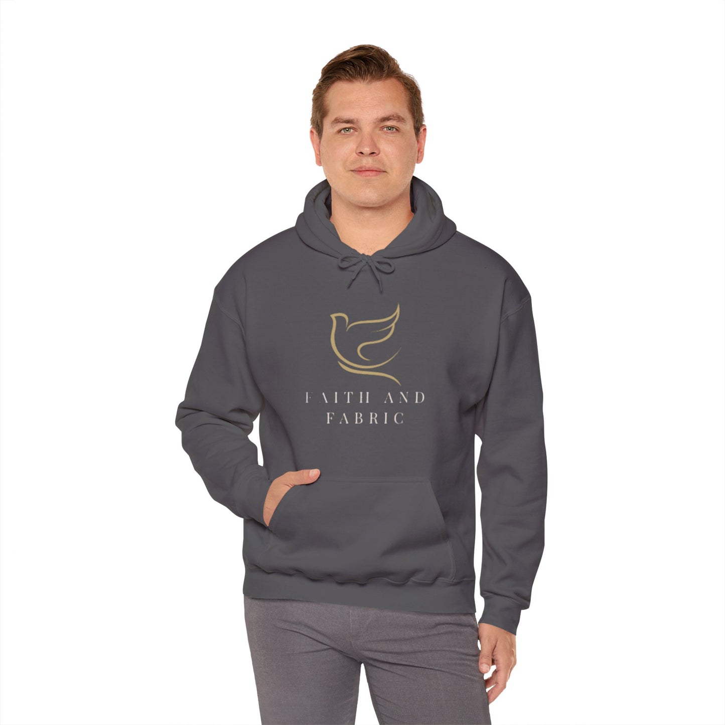Faith And Fabric Hooded Sweatshirt