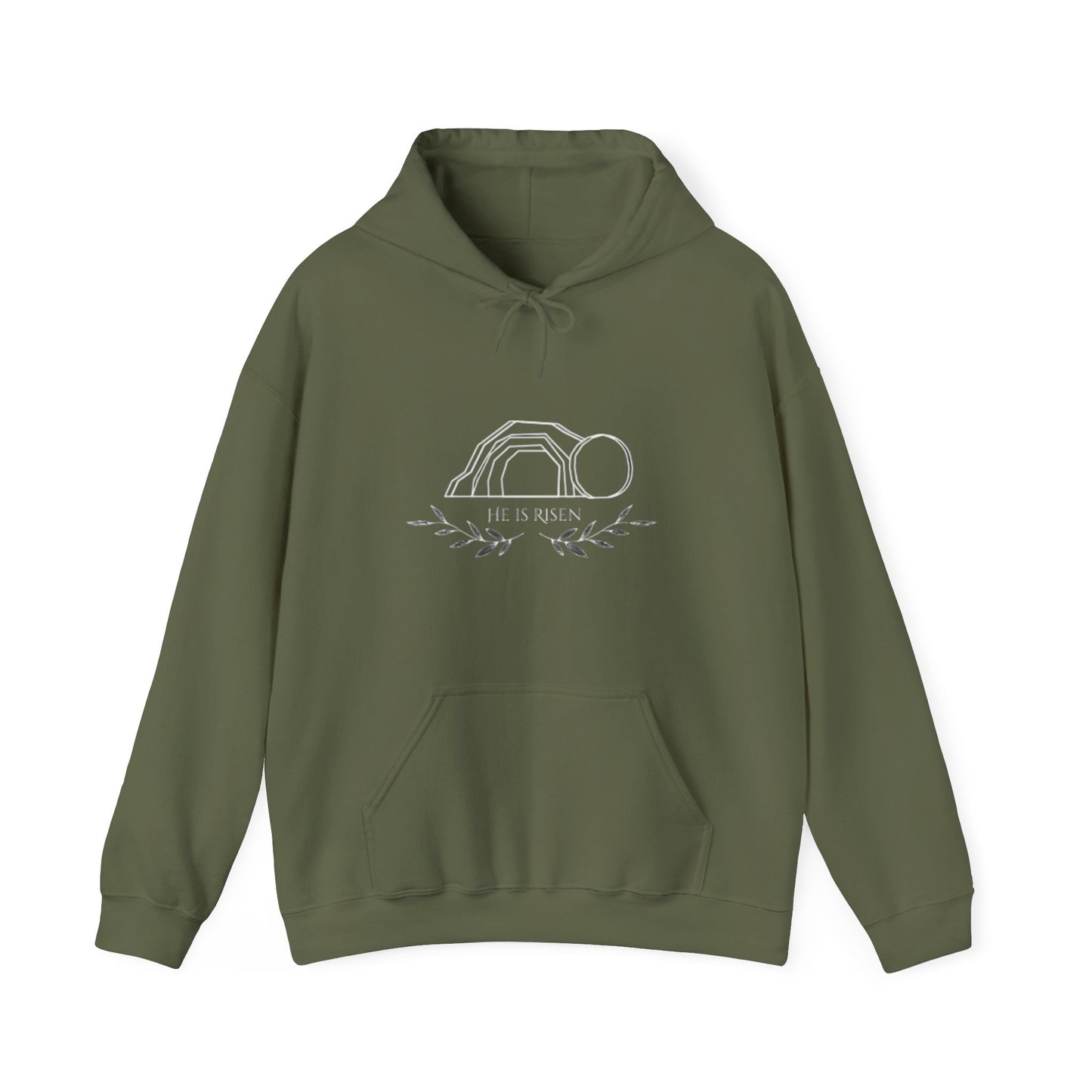He Is Risen Hooded Sweatshirt