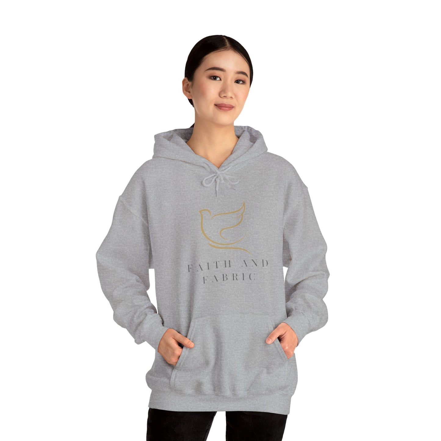 Faith And Fabric Hooded Sweatshirt