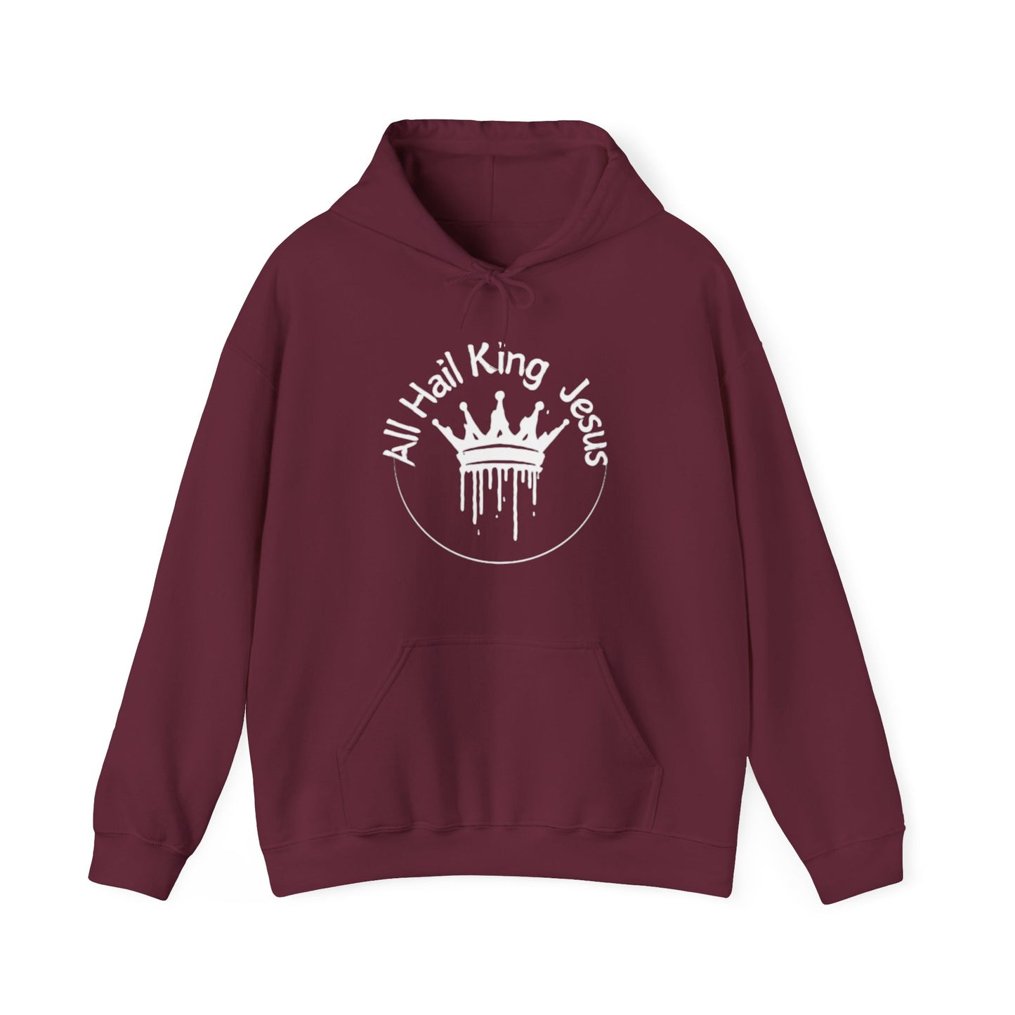 All Hail King Jesus Hooded Sweatshirt