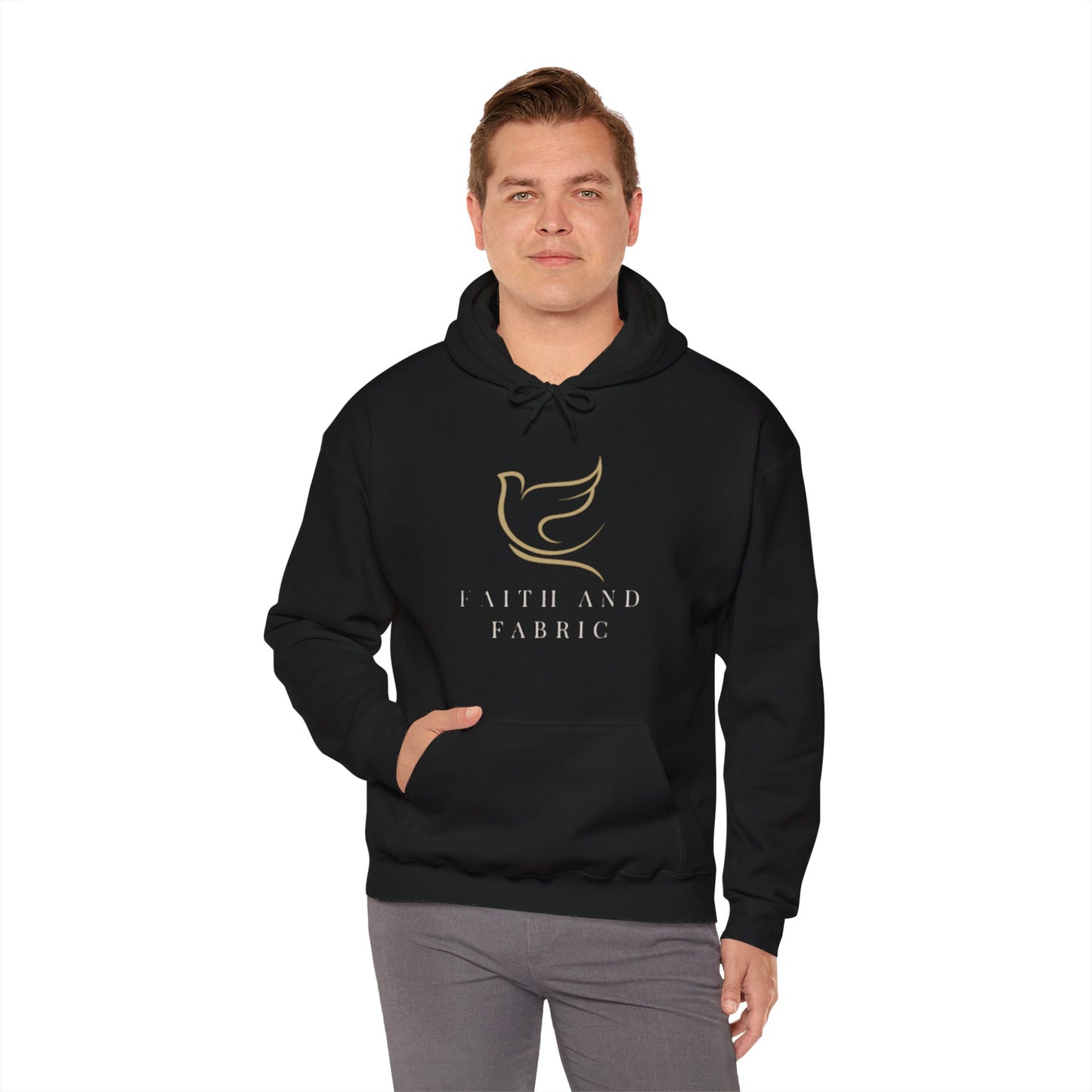 Faith And Fabric Hooded Sweatshirt