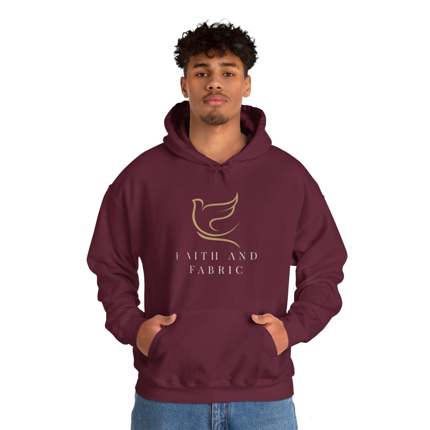 Faith And Fabric Hooded Sweatshirt