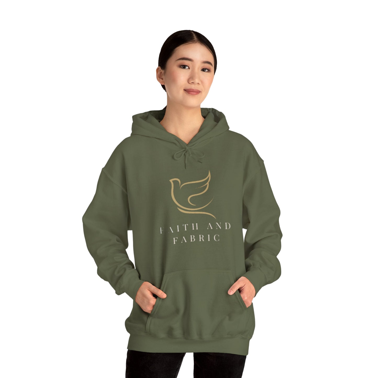 Faith And Fabric Hooded Sweatshirt