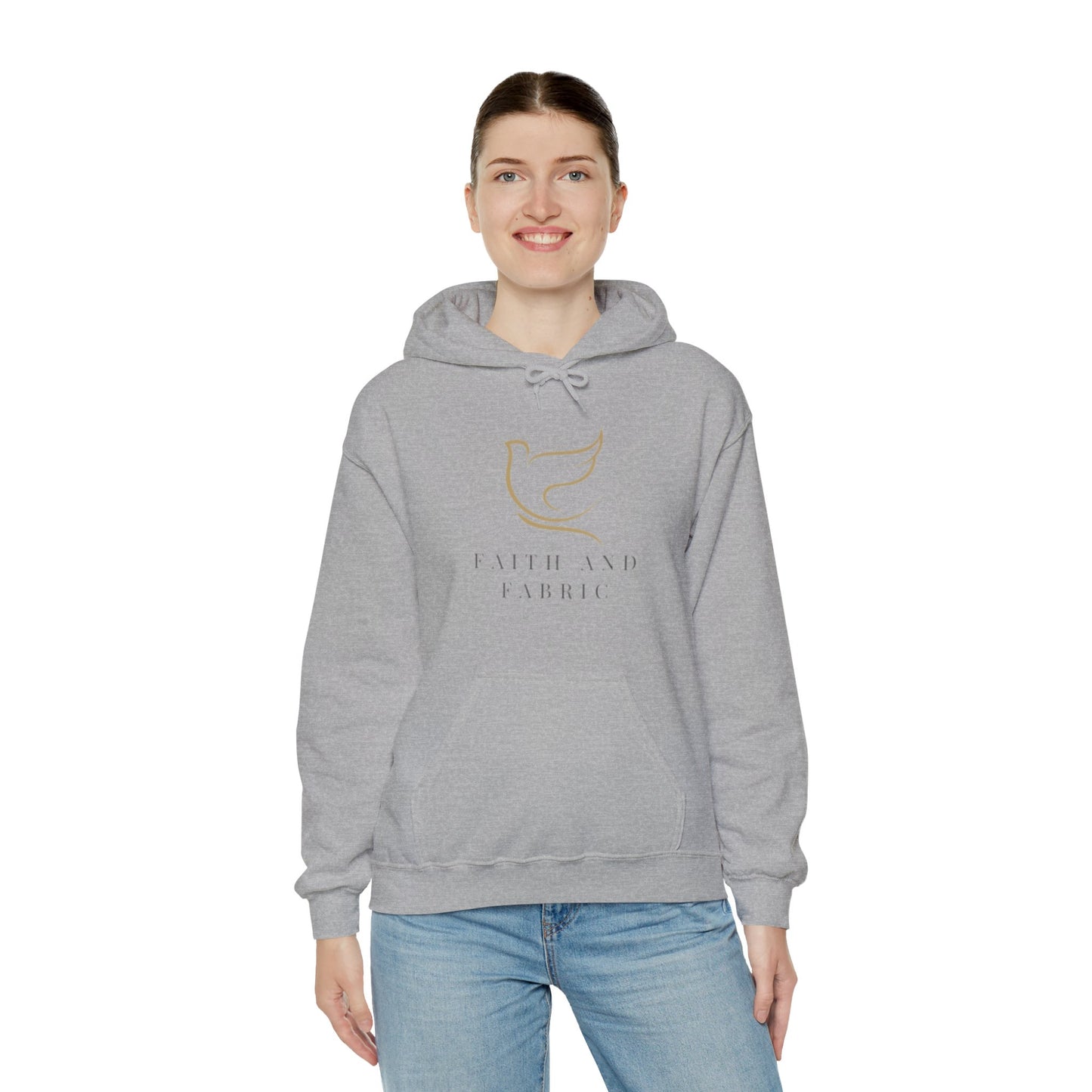 Faith And Fabric Hooded Sweatshirt