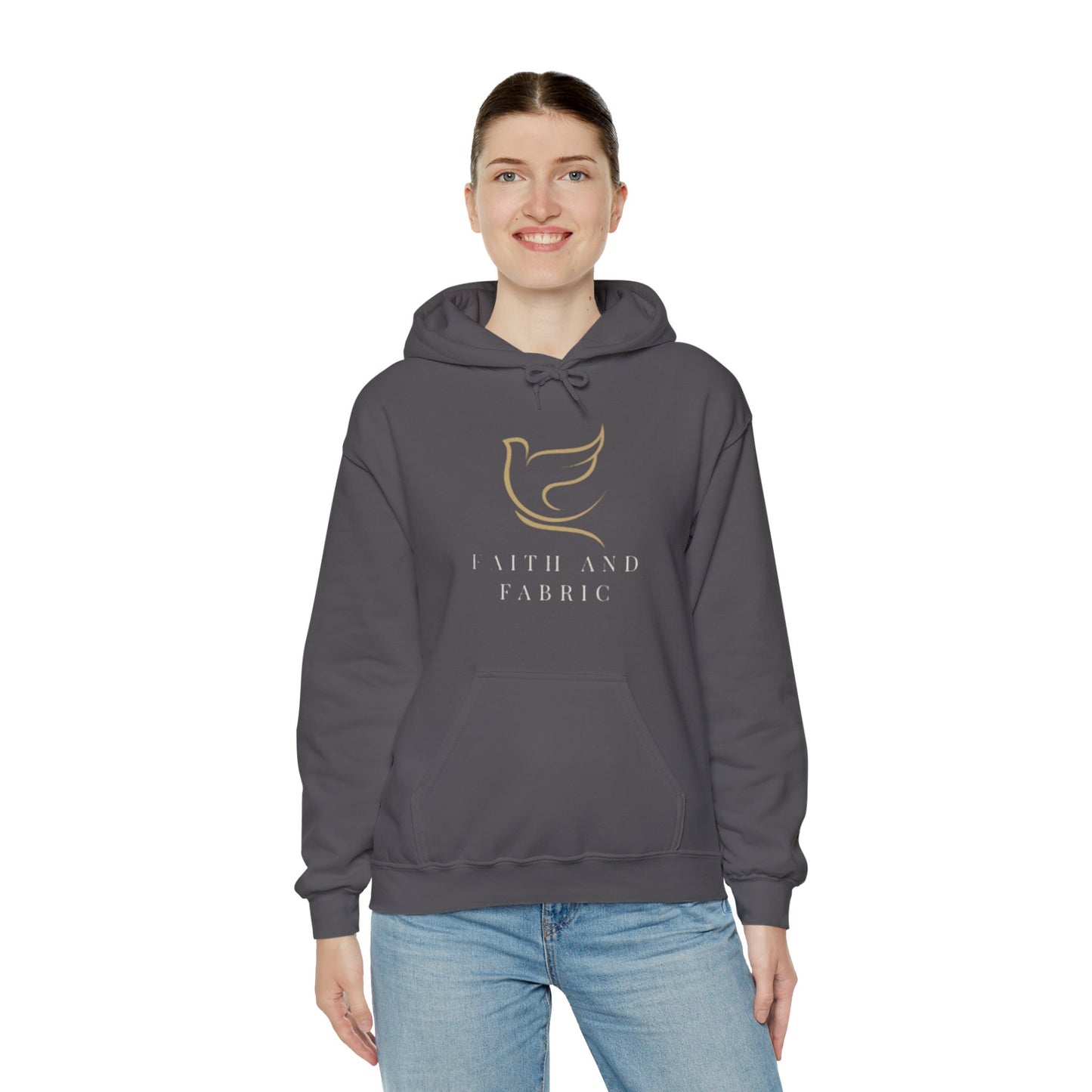 Faith And Fabric Hooded Sweatshirt