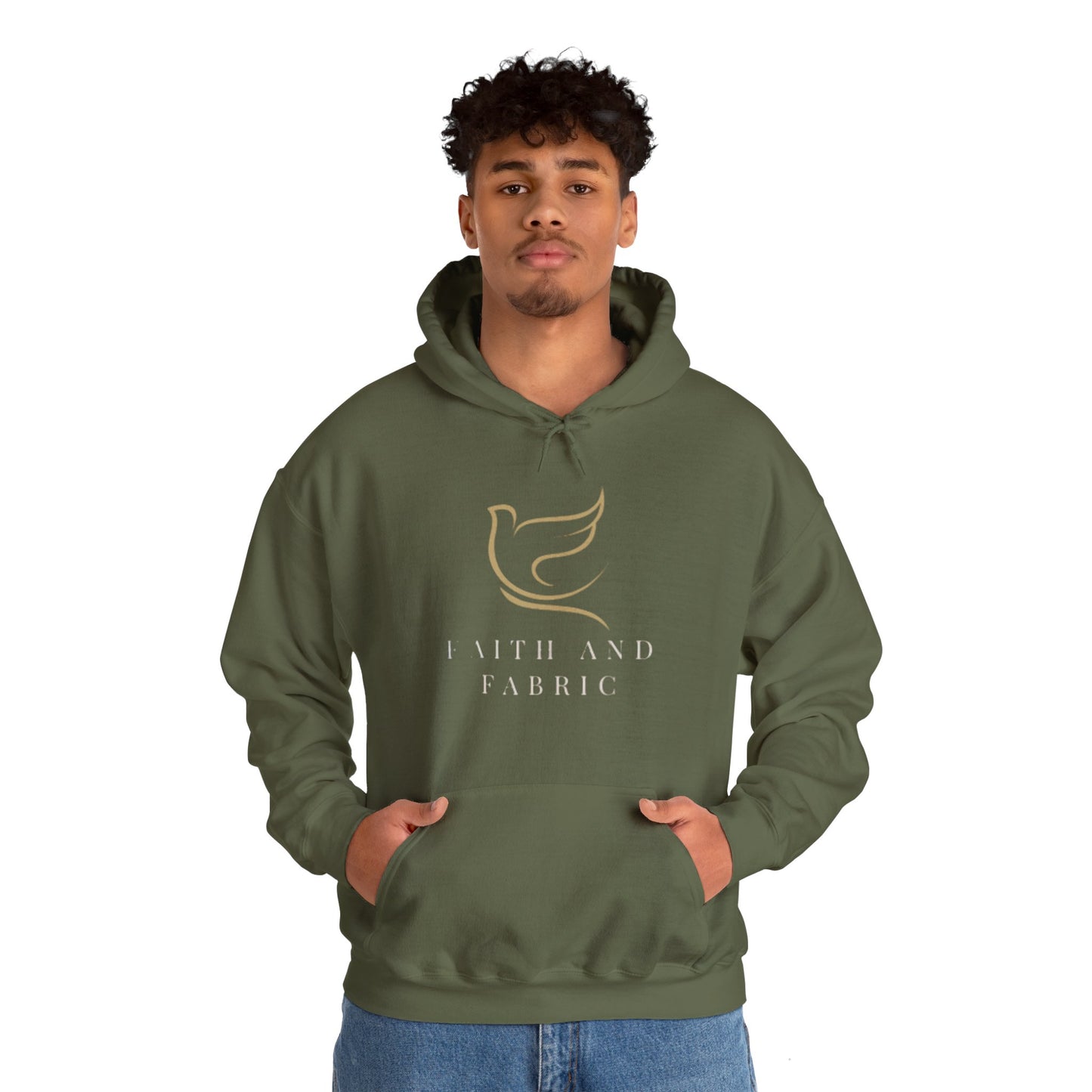 Faith And Fabric Hooded Sweatshirt