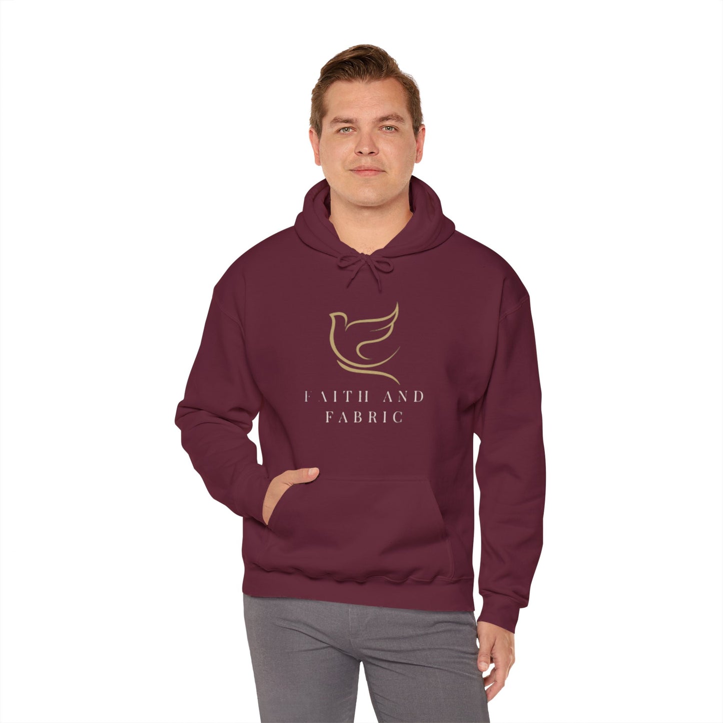 Faith And Fabric Hooded Sweatshirt