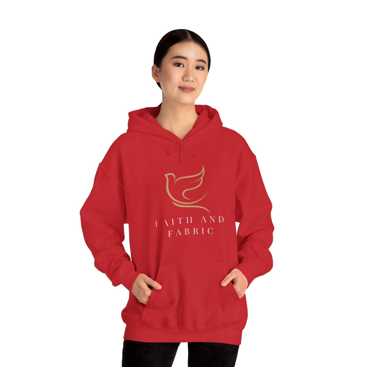 Faith And Fabric Hooded Sweatshirt