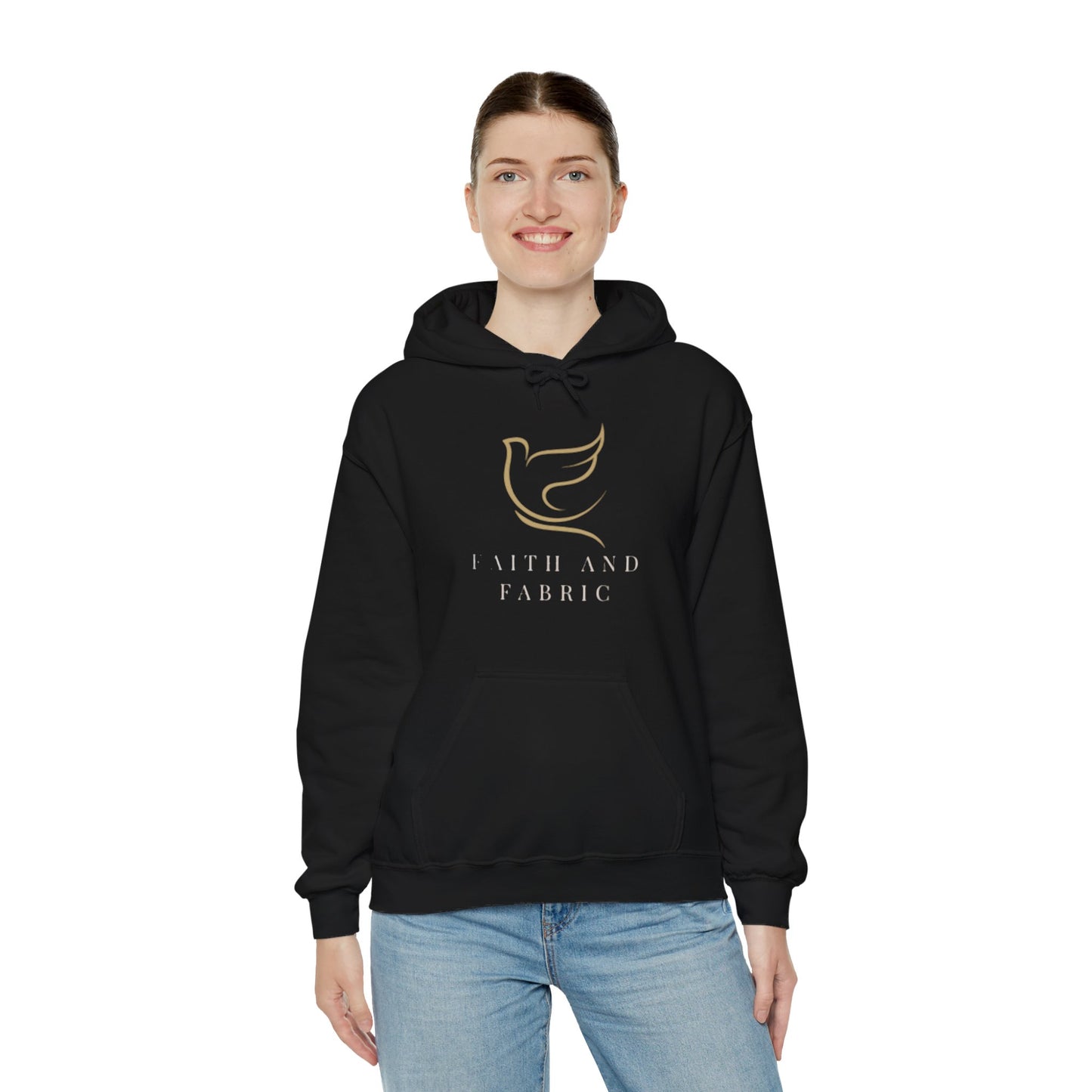 Faith And Fabric Hooded Sweatshirt