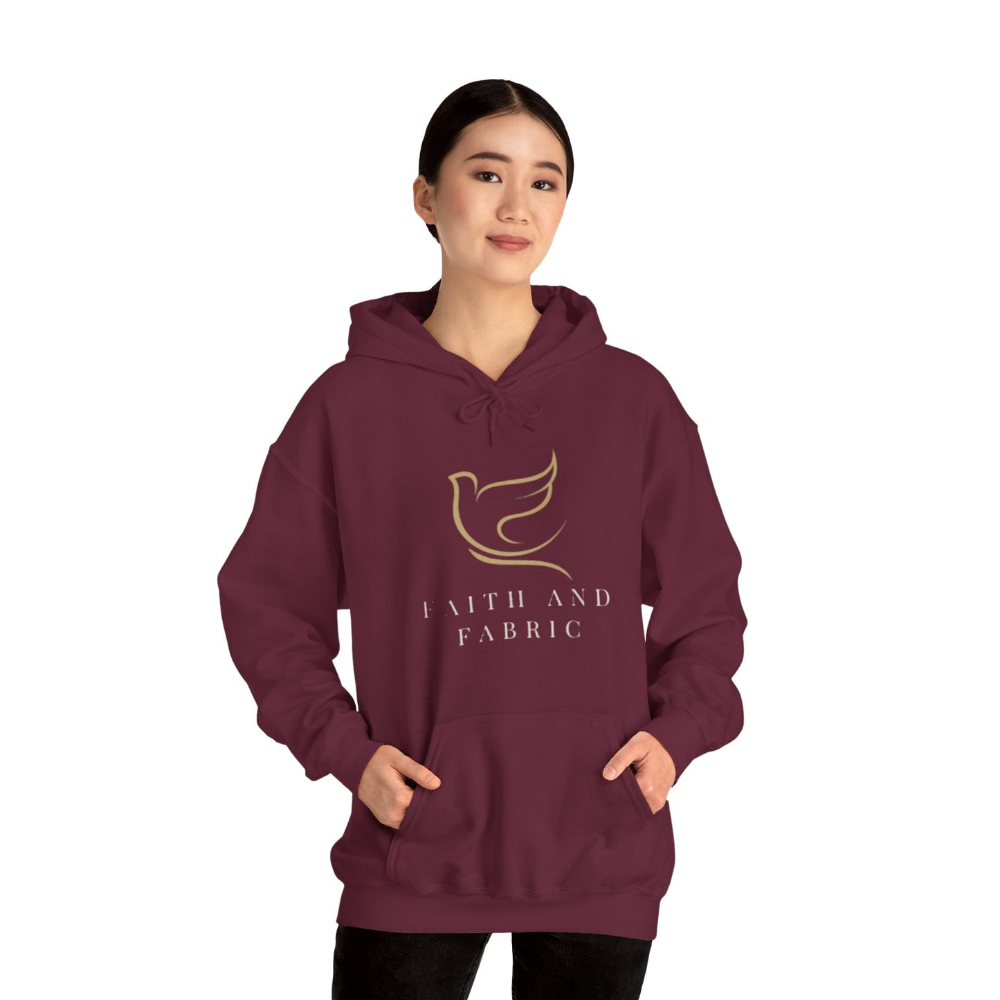 Faith And Fabric Hooded Sweatshirt
