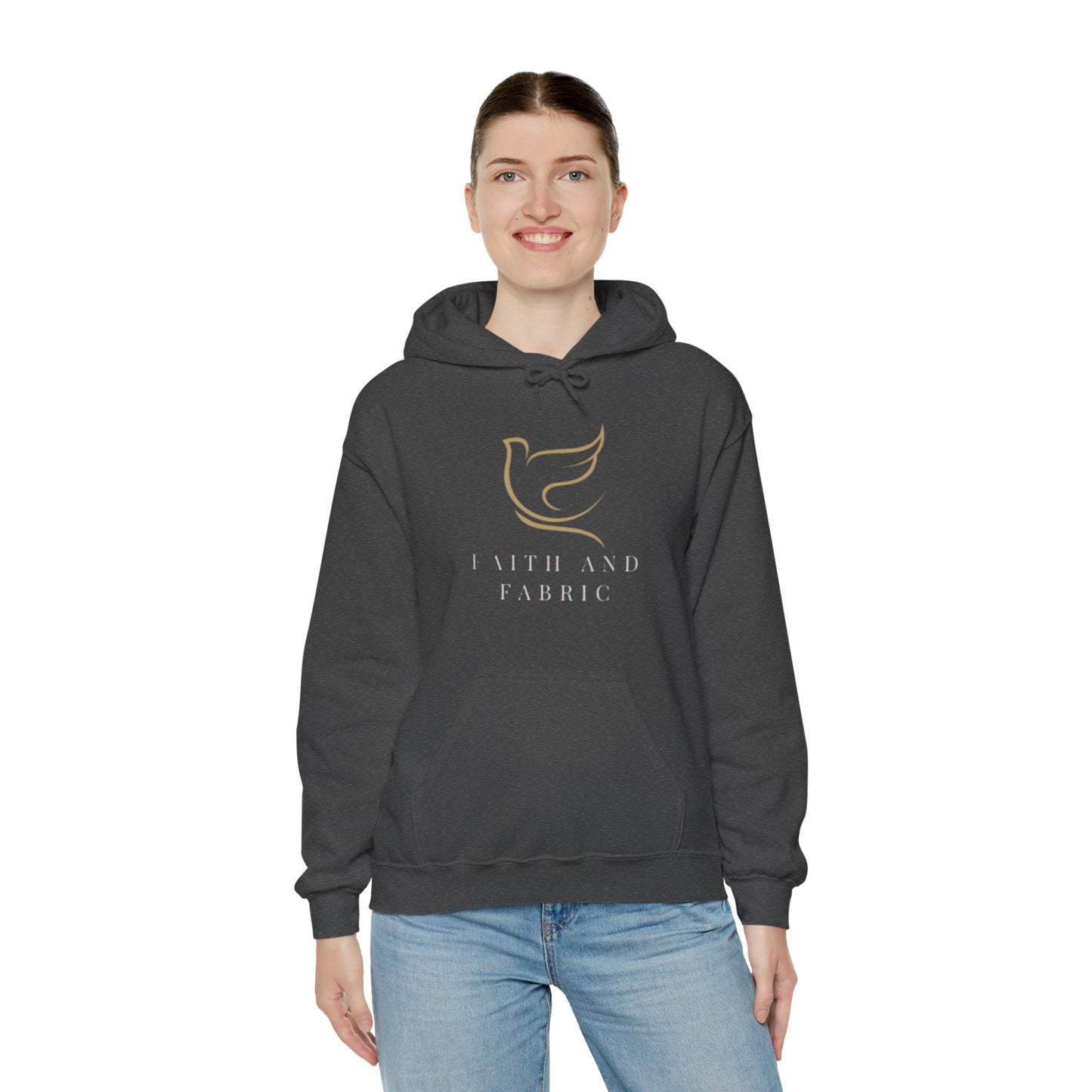 Faith And Fabric Hooded Sweatshirt