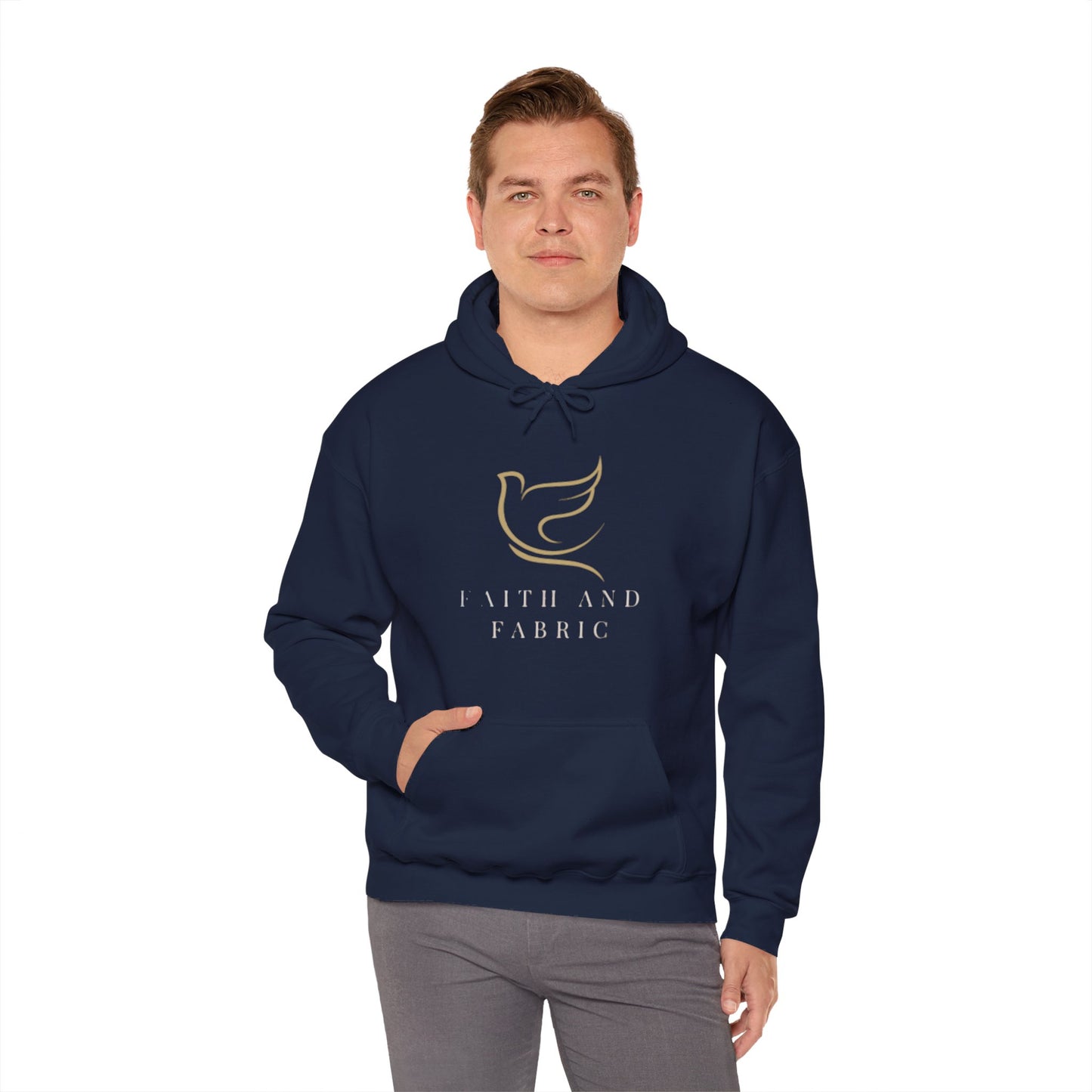 Faith And Fabric Hooded Sweatshirt