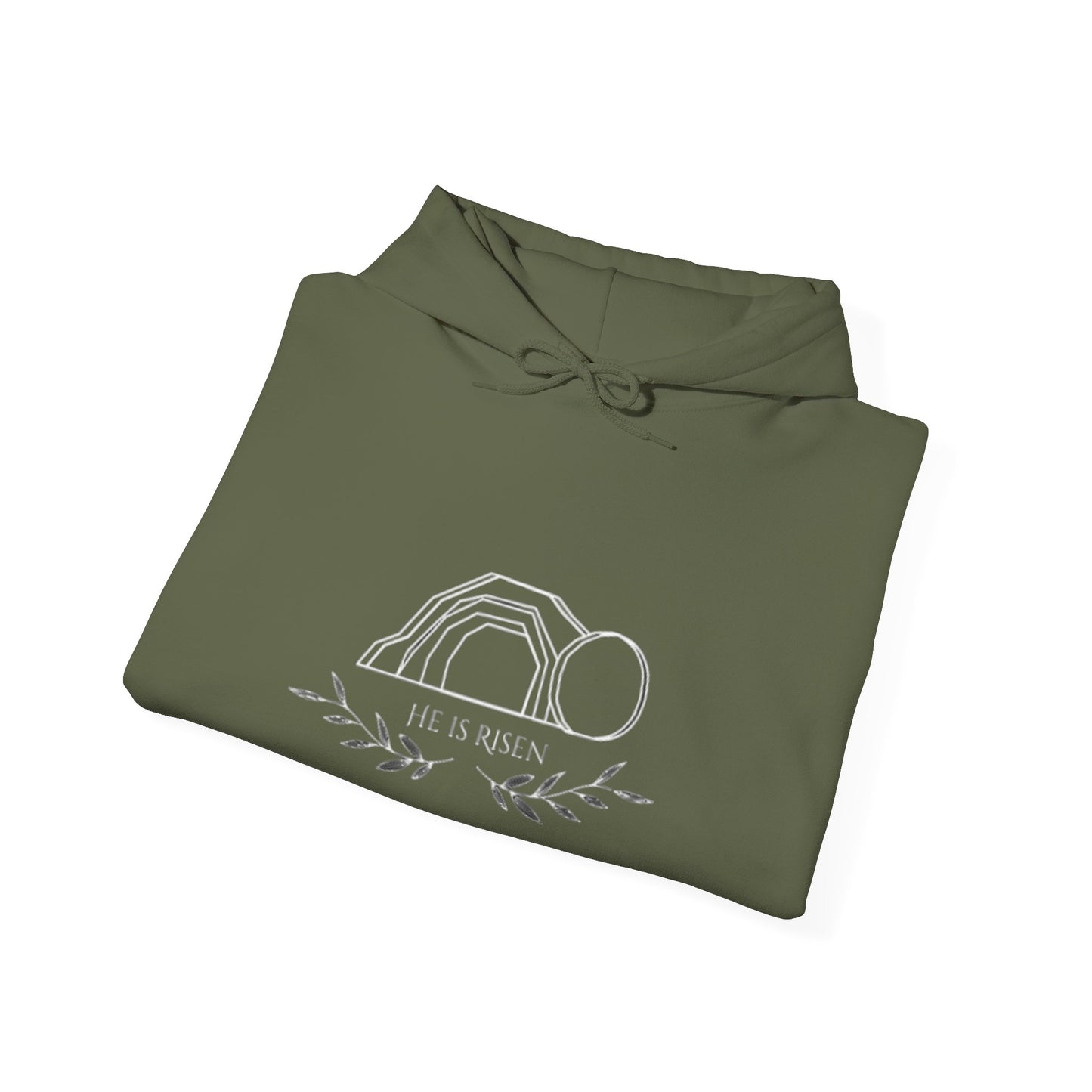 He Is Risen Hooded Sweatshirt